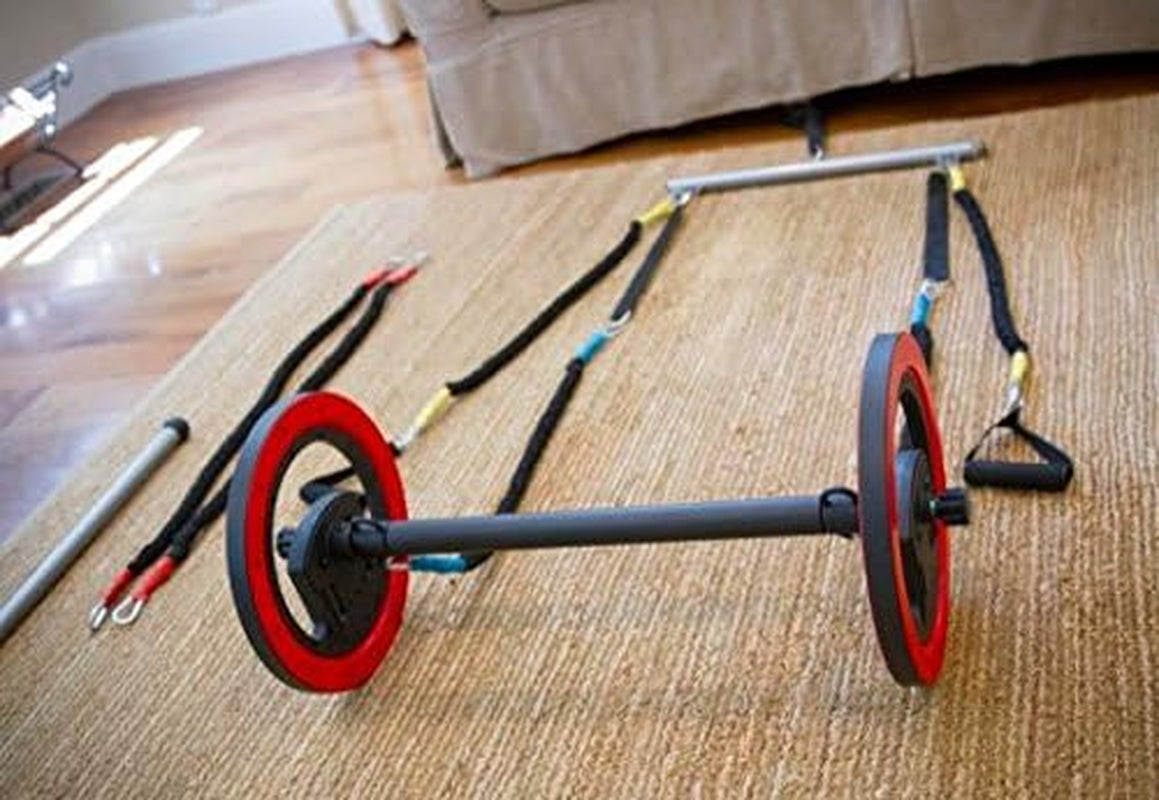 Professional Pilates Wheel – Portable Pilates Machine – Crafted by Expert Instructors – Includes Resistance Bands and Anchor System – Suitable for All Fitness Levels – Complimentary Online Classes Available